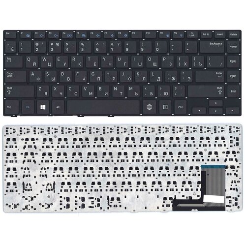 Клавиатура для ноутбука Samsung 470R4E BA59-03619C черная клавиатура keyboard для ноутбука samsung 370r4e np370r4e 470r4e np470r4e np470r4e k01 черная с подсветкой ba59 03619c