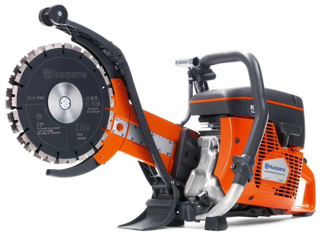 Бензиновый резчик Husqvarna K 760 Cut-n-Break 5000 Вт 5 л.с. 230 мм - фотография № 1