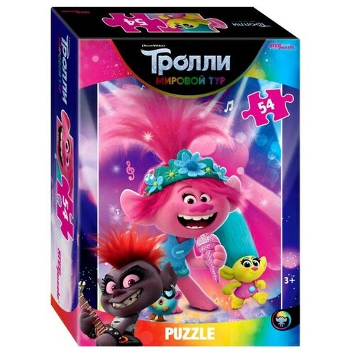 Пазл Trolls-2, 54 элемента, микс