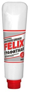 <b>Смазка</b> <b>графитная</b> FELIX, туба, 300 г <span>тип <b>смазки</b>: графитовая, область применения: подшипники, специализация: противокоррозийная</span>
