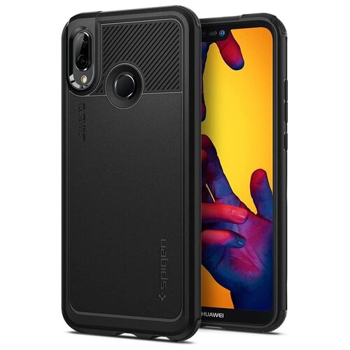 Прочный чехол SPIGEN для Huawei P20 Lite - Marked Armor - Черный - L22CS24399