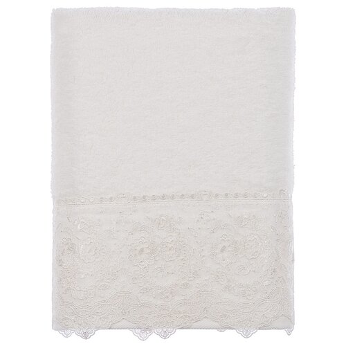 фото Tivolyo полотенце elegant банное 75х150 см кремовый