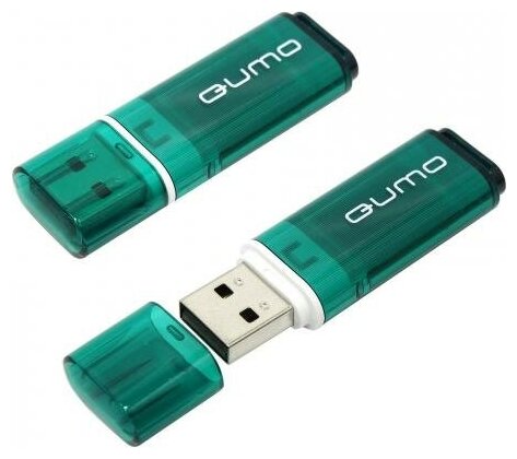 QUMO Флешка 16Gb QUMO Optiva 01 USB 2.0 зеленый