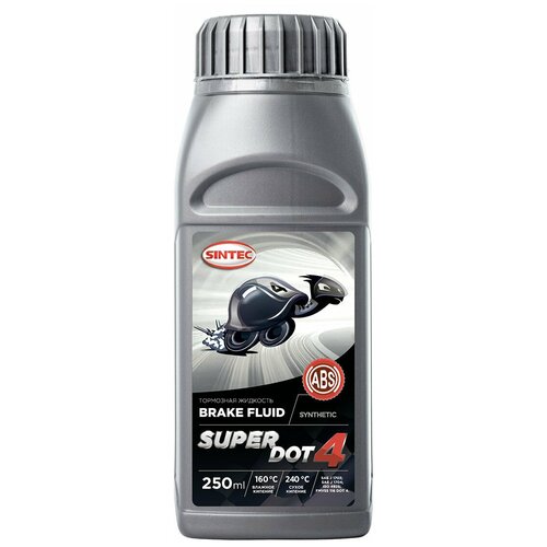 Тормозная Жидкость Sintec Super Dot-4 250 Мл SINTEC арт. 990242