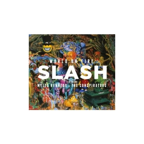 Компакт-Диски, Roadrunner Records, SLASH - WORLD ON FIRE (CD) компакт диск warner slash myles kennedy and the conspirators – apocalyptic love
