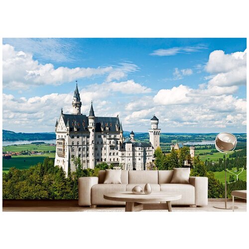 фото Фотообои модный дом "замок в баварии" 270x400 см
