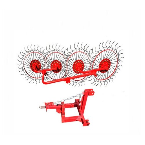 Сеноворошилка 4-х колесная ВМ-4 для МБ