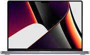 16.2" Ноутбук Apple Macbook Pro Late 2021 3456×2234, Apple M1 Pro 3.2 ГГц, RAM 16 ГБ, LPDDR5, SSD 1 ТБ, Apple graphics 16-core, macOS, MK193FN/A, серый космос, английская раскладка