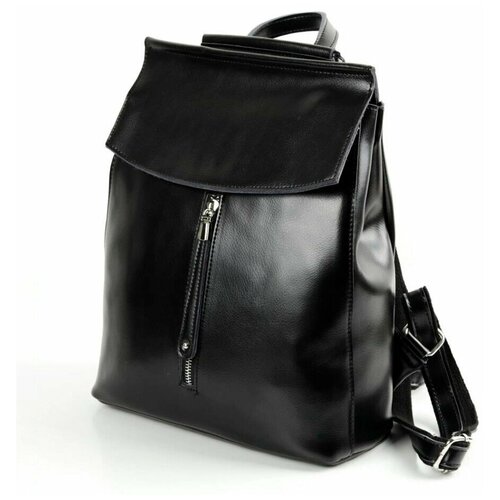 фото Сумка-рюкзак трансформер 3 в 1 zipper black bigshopbag