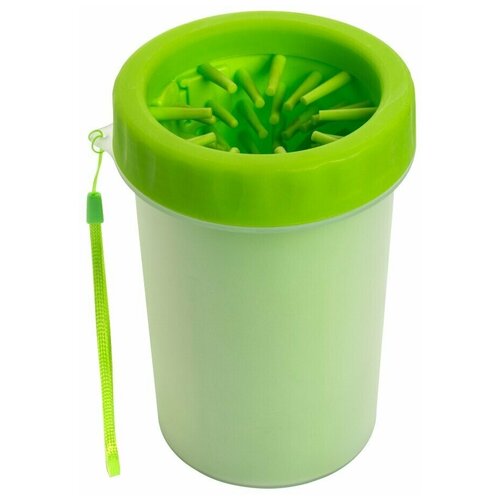 Лапомойка для домашних животных 9,5*7,3*11,5 см зеленый Ihome