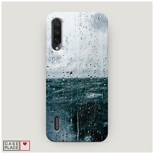фото Чехол пластиковый xiaomi mi a3 дождь за стеклом case place