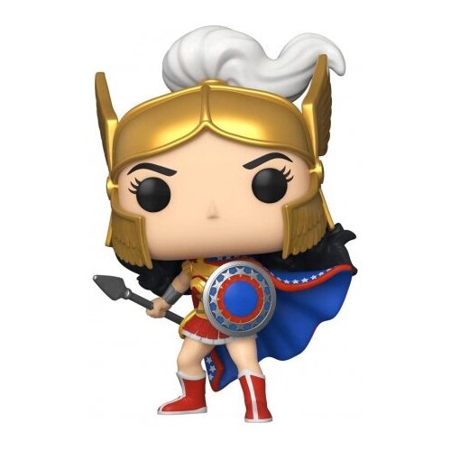 Фигурка Funko POP Heroes DC: Wonder Woman 80th – Wonder Woman (Challenge Of The Gods) 54971, 11 см фигурка funko pop dc чудо женщина ww 80th ww ultramodsecretagent 54970