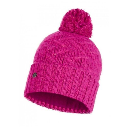 фото Шапка buff knitted & polar hat ebba bright pink (us: one size)