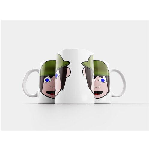 фото Кружка "армия, комические персонажи, военный" 320 мл lotsprints