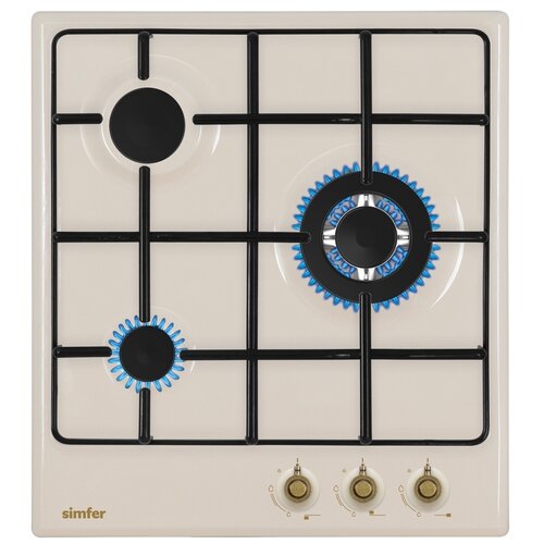 Газовая варочная панель Simfer H45V35O517 WOK-конфорка газ-контроль 1029000₽