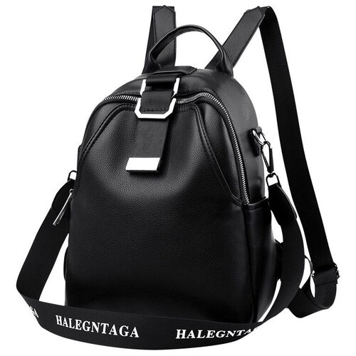 Рюкзак Gregorini, черный рюкзак женский с заклепками из экокожи 28х24х11 см абрикосовый