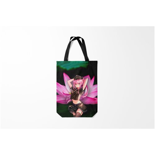 фото Сумка-шоппер / 31х42 см / аниме / лотос zero two burnettie