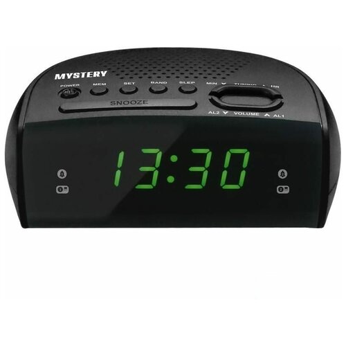 Радио-будильник MYSTERY MCR-25 blackgreen 175000₽