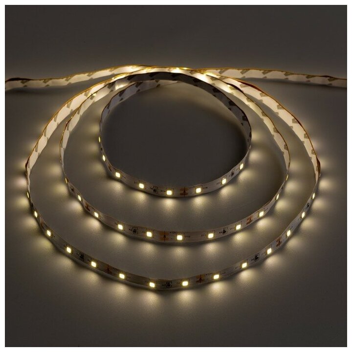 Ecola Светодиодная лента Ecola LED strip STD, 8 мм, 12 В, 4200К, 4.8 Вт, 60 Led/м, IP20, 5 м - фотография № 1