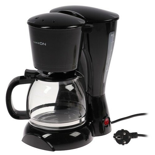 Кофеварка LuazON LKM-654 капельная 900 Вт 12 л чёрная 279800₽