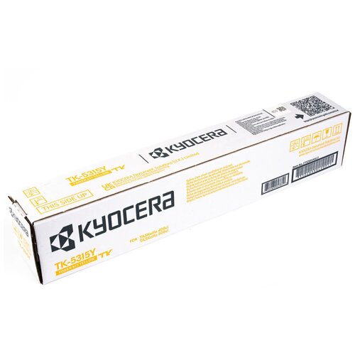 Kyocera Тонер-картридж оригинальный Kyocera TK-5315Y 1T02WHANL0 желтый 18K kyocera тонер картридж оригинальный kyocera tk 5315y 1t02whanl0 желтый 18k