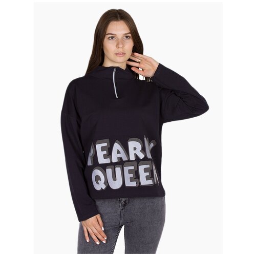 Свитшот PAKKOO темно-синий,черный, размер M