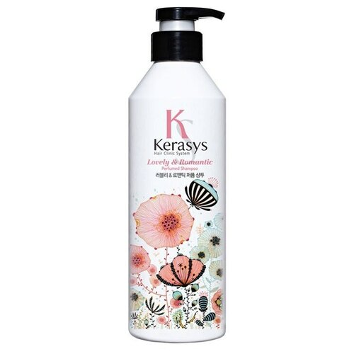 KeraSys Шампунь парфюмированный романтик - Lovelromantic parfumed shampoo, 600мл