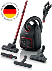 Пылесос Bosch BGL6POW1, черный/красный