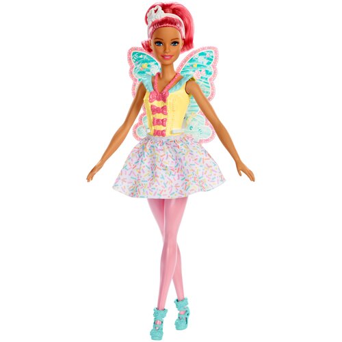 Кукла Barbie Фея со съемными крыльями и короной GJJ98 фея вариант 3