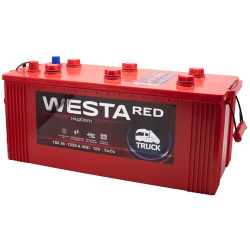 Аккумулятор автомобильный WESTA RED 192 А.ч. (1350А) обратная полярность