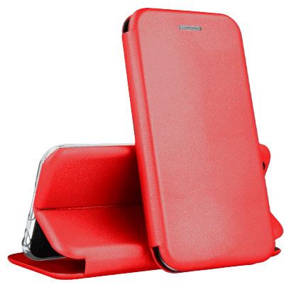 Чехол-книга боковая для Xiaomi Poco M4 pro красный