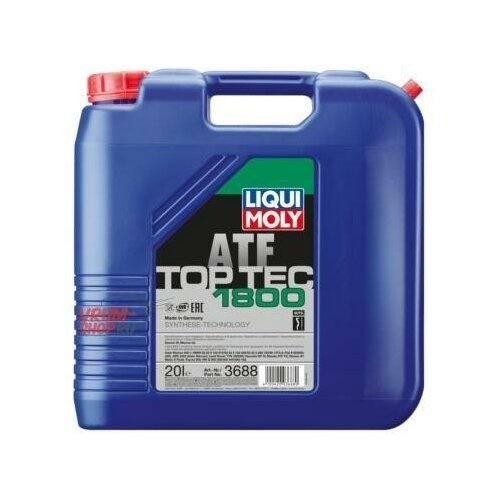фото Liqui moly 3688 масло трансмиссионное hc-синтетическое top tec atf 1800 20л