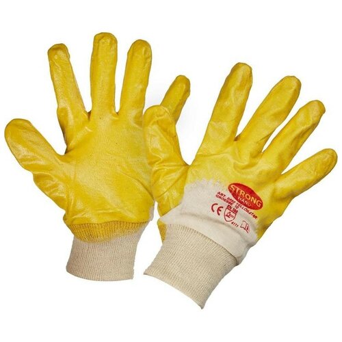 Перчатки защитные Лайт неполное нитриловое покрытие резинка перчатки нитриловым покрытием worker частичный облив лайт резинка 3 пары