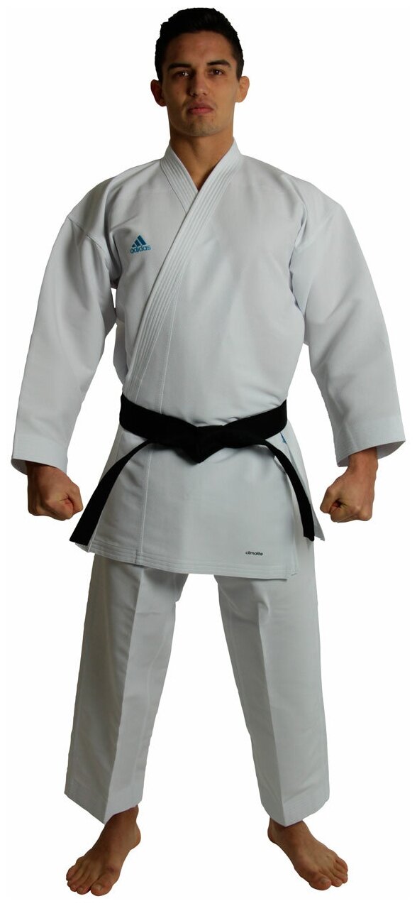Кимоно для карате adidas, сертификат WKF, белый