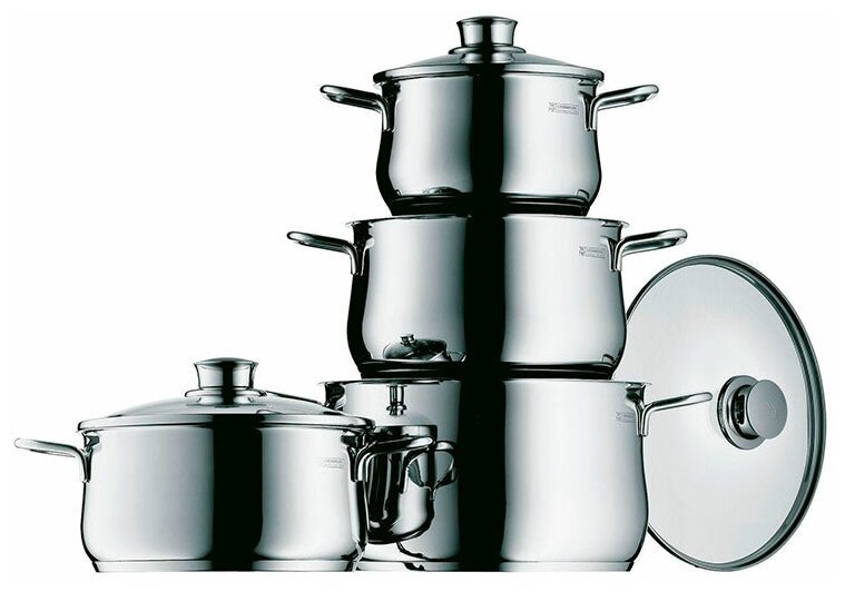 фото Набор кастрюль WMF Diadem Plus 4 предмета