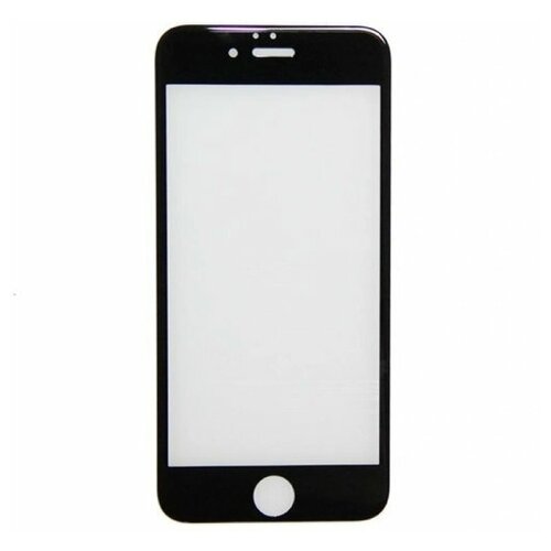 Защитное стекло Антишпион на iPhone 6/6S (Чёрное)