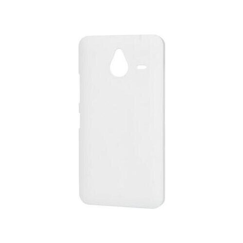 фото Чехол-накладка pulsar clipcase pc soft-touch для microsoft lumia 640 xl (белая) .