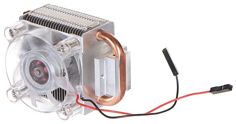 Кулер QUMO Ice Tower Cooler, both models Pi 3 Pi 4 can use(RS014)