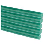 Клеевые стержни REXANT, Ø11 мм, 270 мм, зеленые, 10 шт хедер - изображение