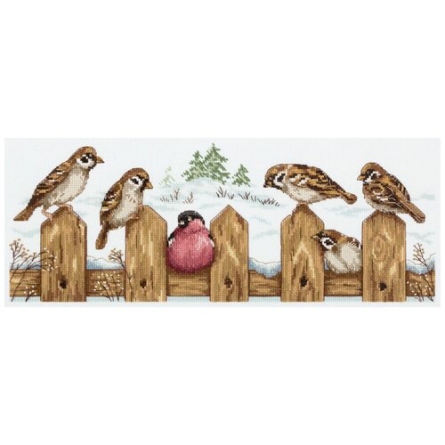 фото Набор для вышивания panna "чужой среди своих" 39x15 см