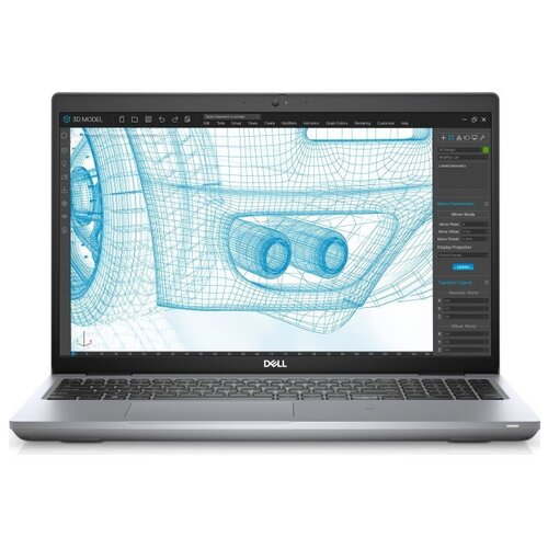 фото Ноутбук dell precision 3561 15.6" uhd wva/core i7-11850h/16gb/512gb ssd/nvidia quadro t1200/windows 10 pro/noodd/серый (3561-0525)