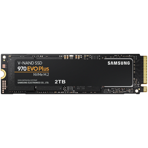 Твердотельный накопитель Samsung 970 EVO Plus 2 ТБ M.2 MZ-V7S2T0BW твердотельный накопитель samsung 970 evo plus 500gb mz v7s500bw