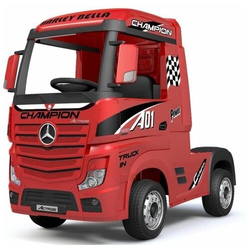 Электромобиль Mercedes-Benz Actros HL358 4x4 (Красный глянец / Полный привод 4x4 (4 мотора))