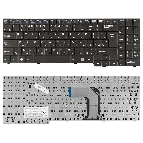 Клавиатура для ноутбука DNS MB50II Черная без рамки 205000₽