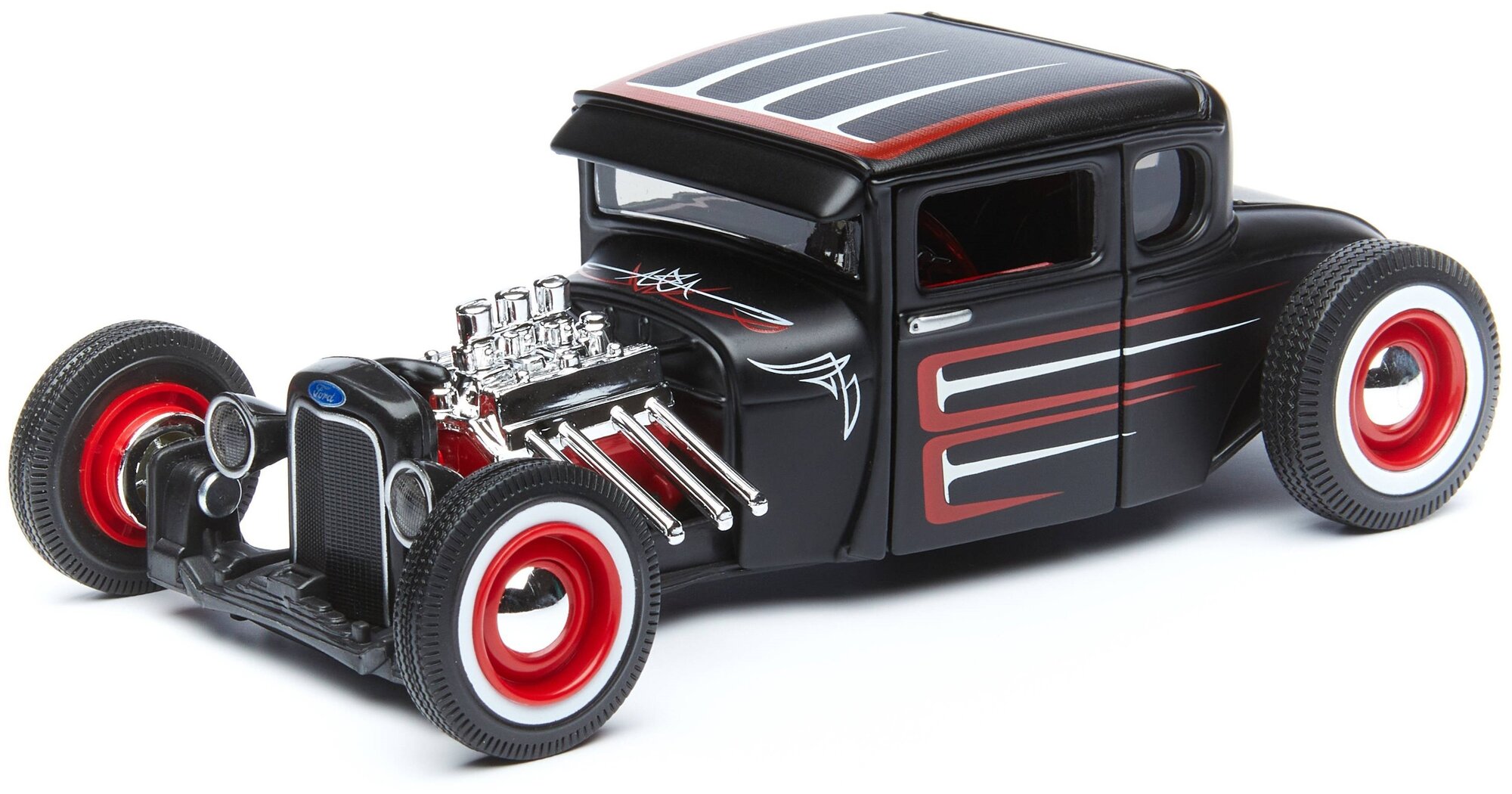 Maisto Сборная машинка "Design Kit - Ford Model A 1929" 1:24, черная - фото №1