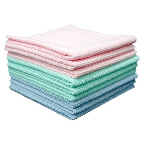PURESTAR Speed polish multi porpouse light towel Универсальная безворс двухсторон м/ф 32х32см (9шт)