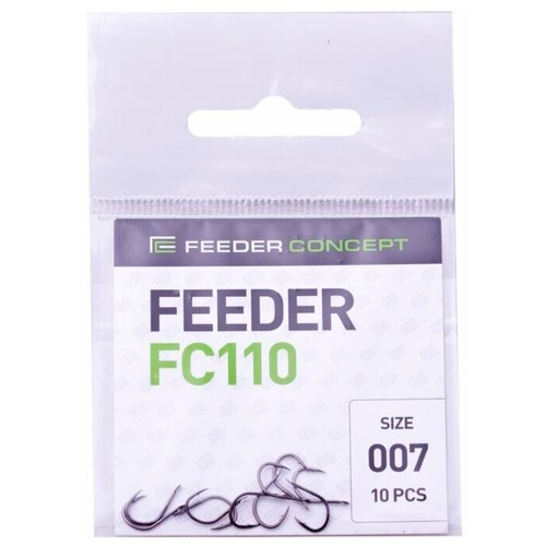 Крючки Feeder Concept FEEDER FC 110 №007 10шт.