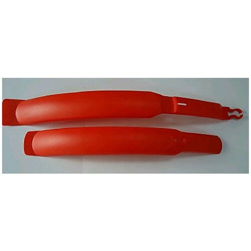 фото Комплект крыльев удлиненных, 24"-26", материал пластик, с европодвесом, красный, hn 06-1 red vinca sport