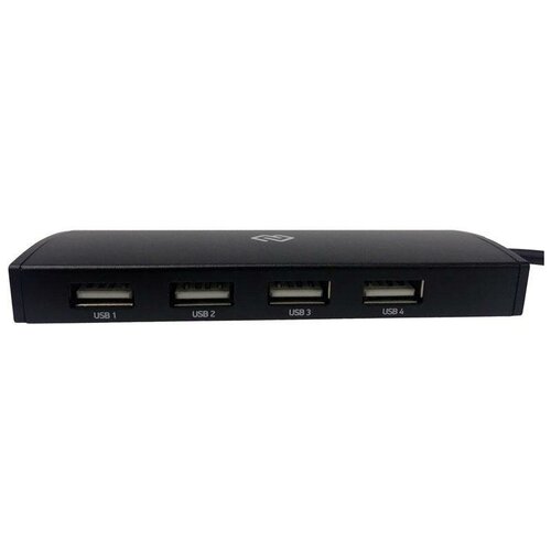 Разветвитель USB Type-C Digma HUB-4U20-UC-B 4 x USB 20 черный 96700₽