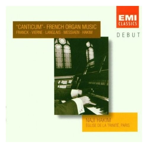 Компакт-Диски, EMI CLASSICS, NAJI HAKIM - Canticum (CD) компакт диски emi classics andre previn jean phillippe collard camille saint saens klavierkonzerte 1 5 cd